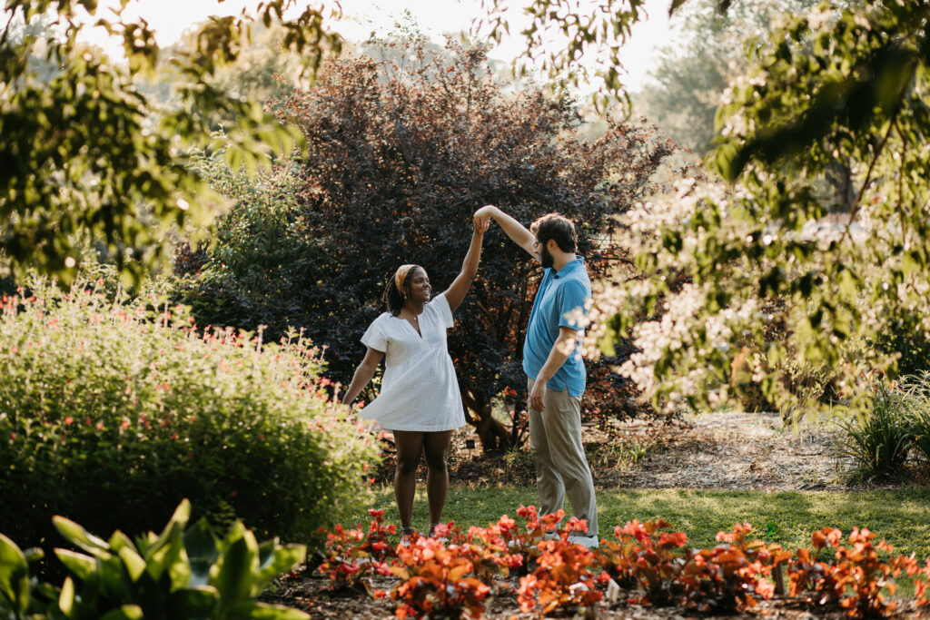 Clemson Botanical Garden Engagement Session