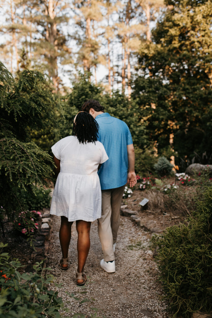 Clemson Botanical Garden Engagement Session