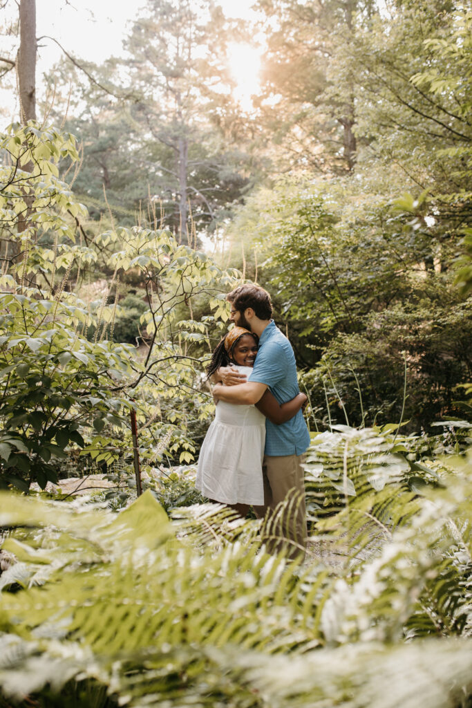 Clemson Botanical Garden Engagement Session