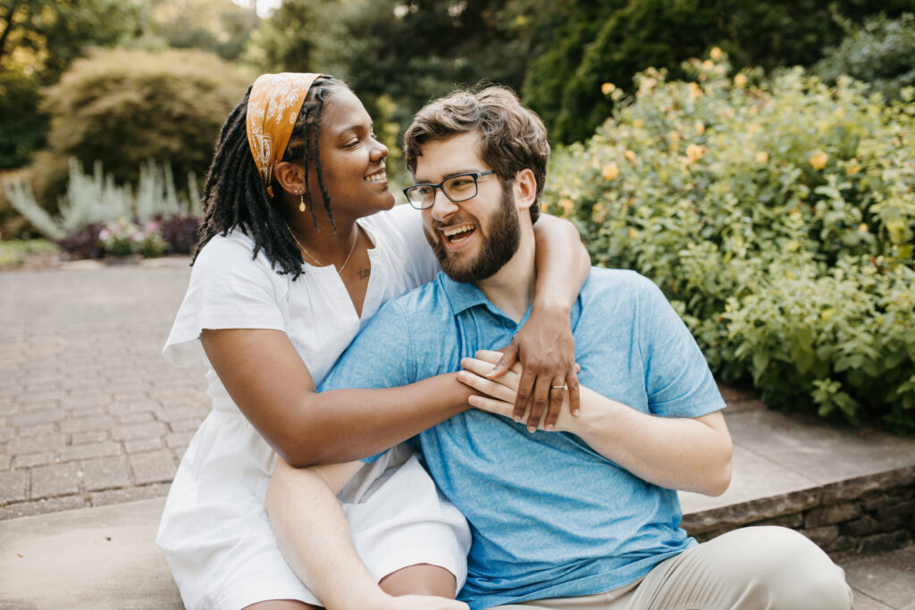 Clemson Botanical Garden Engagement Session