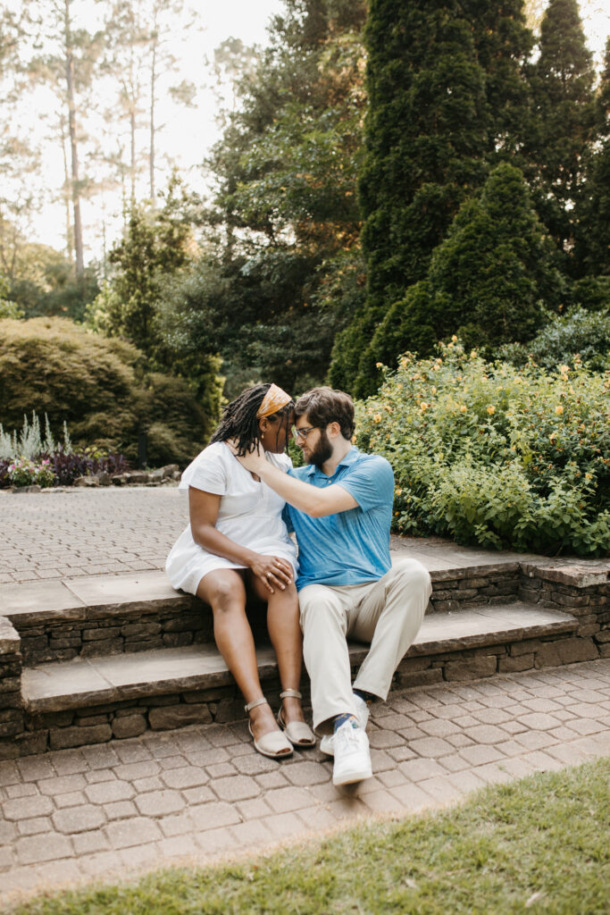 Clemson Botanical Garden Engagement Session