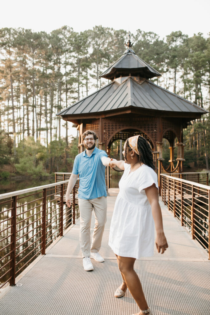 Clemson Botanical Garden Engagement Session