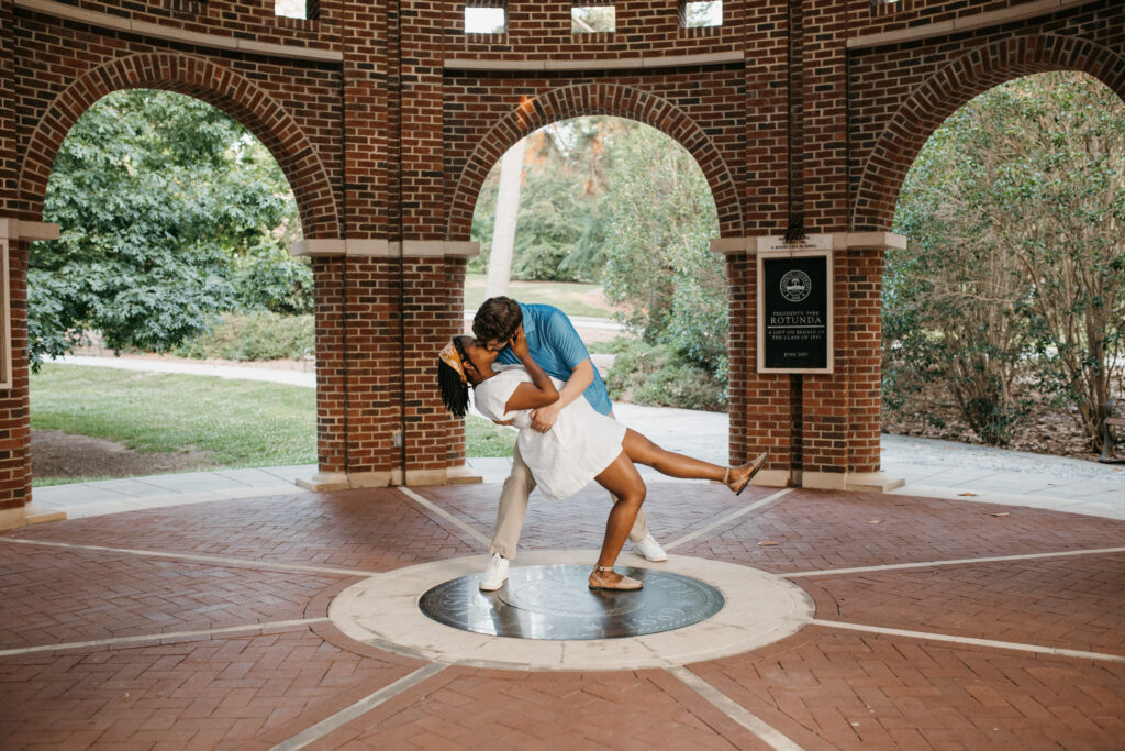 Clemson Botanical Garden Engagement Session