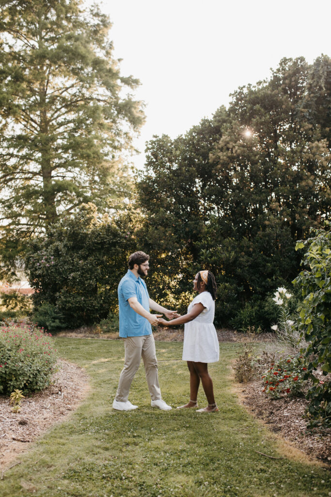 Clemson Botanical Garden Engagement Session