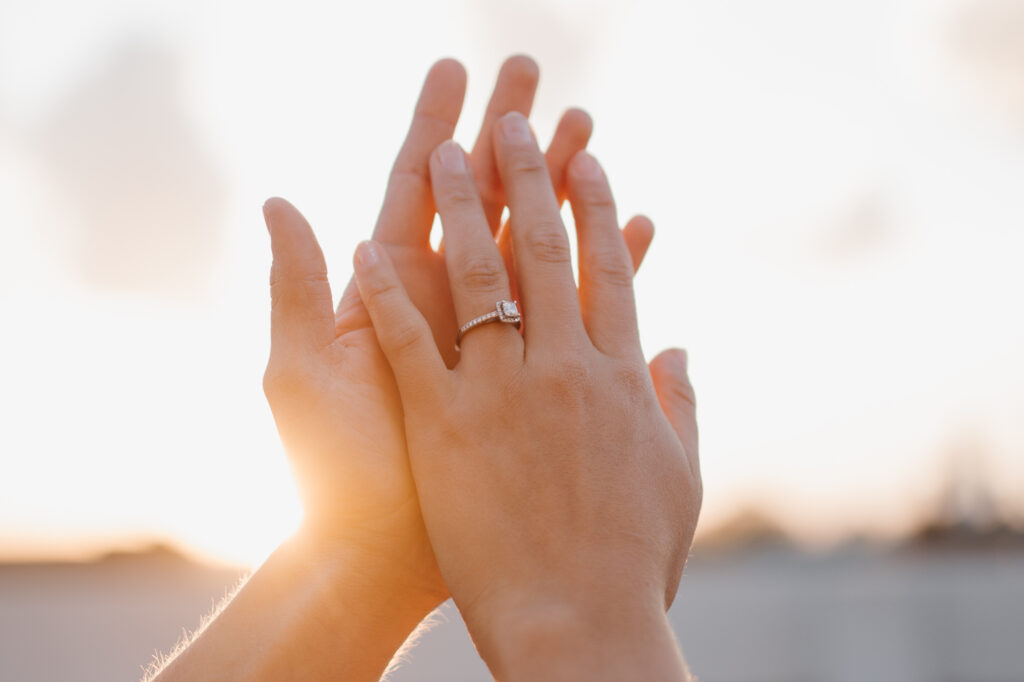 Downtown Greenville engagement session