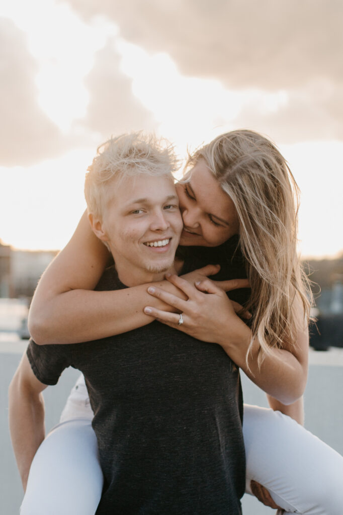 Downtown Greenville engagement session