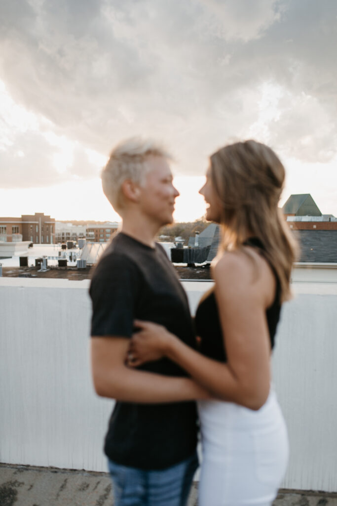 Downtown Greenville engagement session