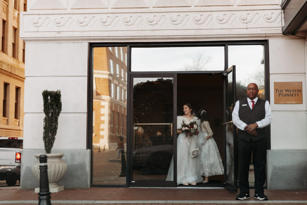 The Westin Poinsett Hotel wedding in Greenville, SC