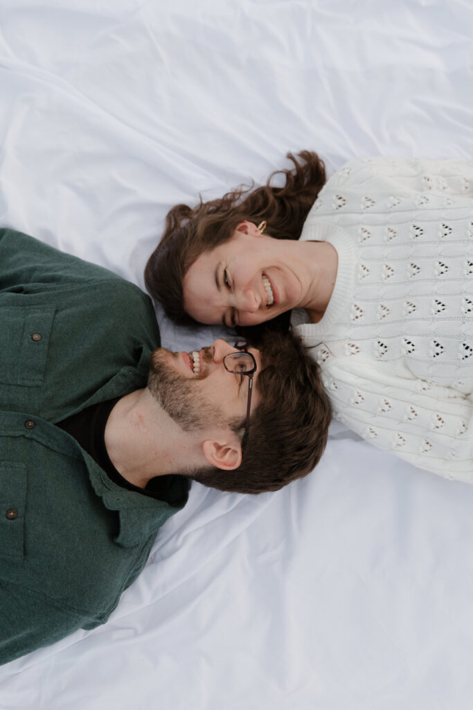 A couples session at Kings Mountain State Park in Blacksburg, SC, celebrating the couples' anniversary.